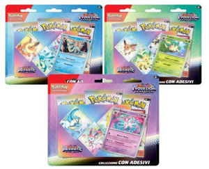 Pokemon SV8,5 Evoluzioni Prismatiche con adesivi