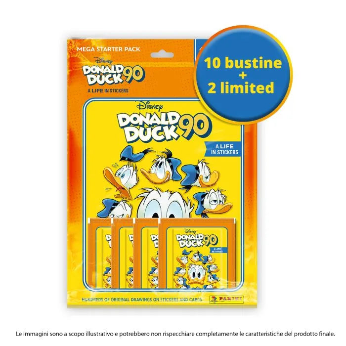 DONALD DUCK 90 STICKER ALBUM - STARTER SET