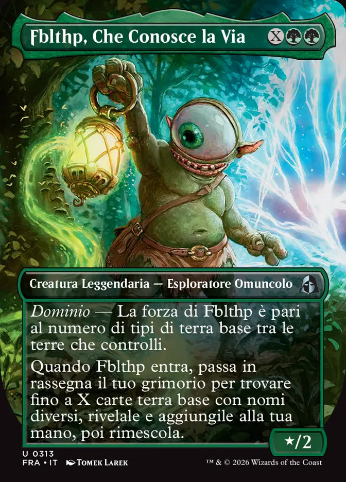 Frattura della Realtà 313 Fblthp, Che Conosce la Via