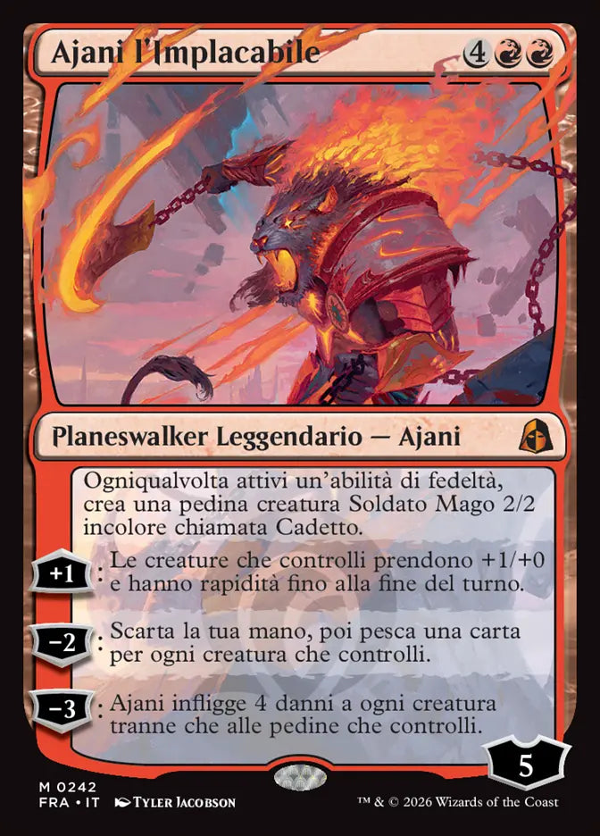 Frattura della Realtà 242 Ajani l'Implacabile