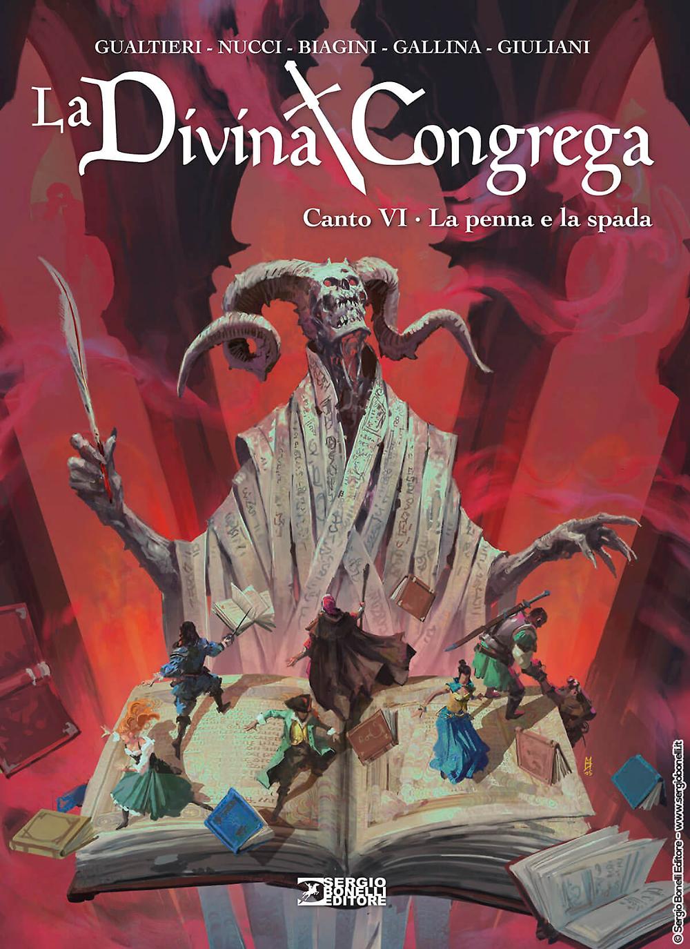 La Divina Congrega Canto VI - La Penna e la Spada