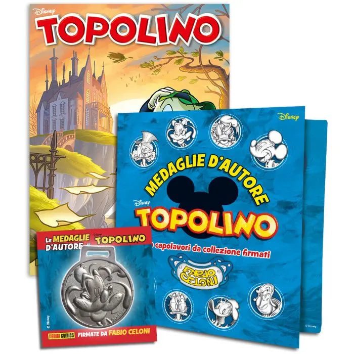 TOPOLINO 3561 + RACCOGLITORE E MEDAGLIA DI PIPPO