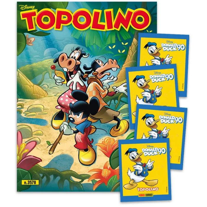 Topolino 3578 + 4 BUSTINE