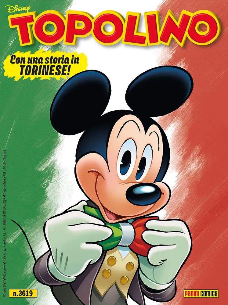 TOPOLINO 3619 VERSIONE PIEMONTE