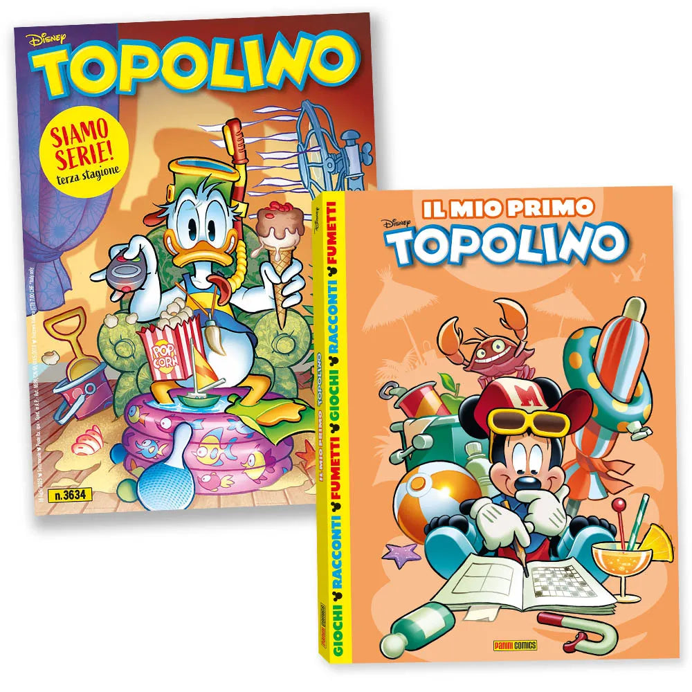 Topolino 3634 con il mio primo topolino 2