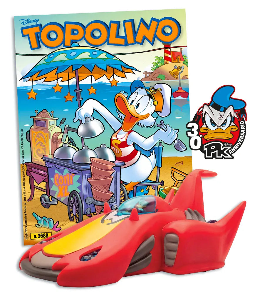 TOPOLINO 3688 + gadget CON PiKAR