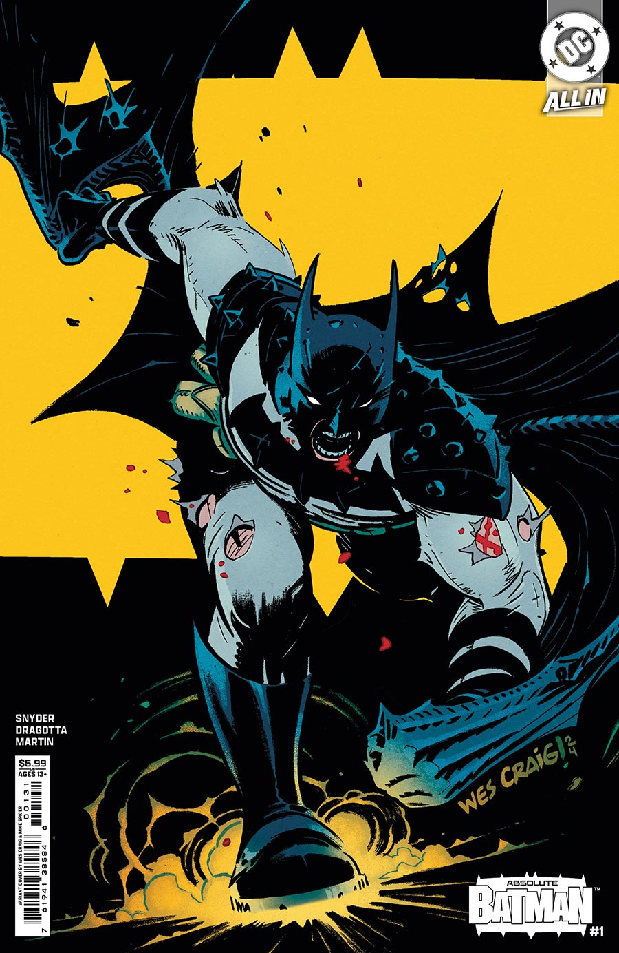 ABSOLUTE BATMAN 1 VARIANT B