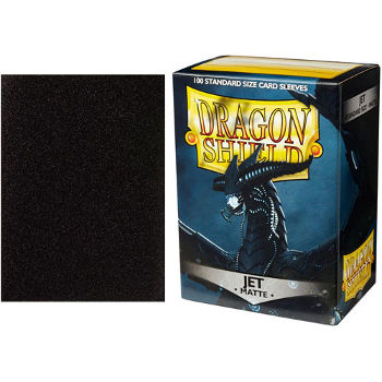 Dragon Shield. Matte Jet. 100 bustine protettive