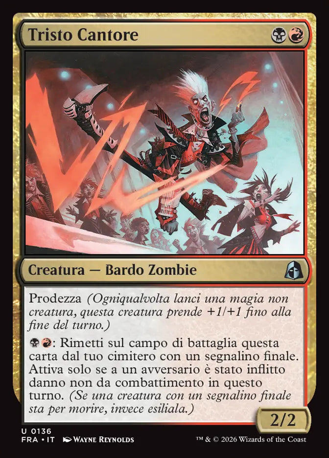 Frattura della Realtà 136 Tristo Cantore