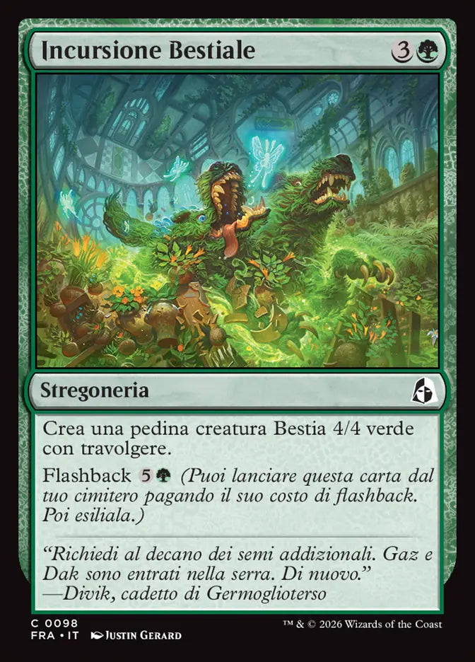 Frattura della Realtà 98 Incursione Bestiale