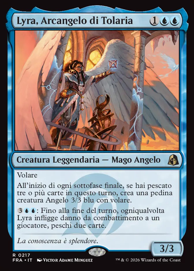 Frattura della Realtà 217 Lyra, Arcangelo di Tolaria