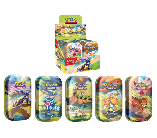 Pokemon Mini Tin collezione Paldea Sfavillante