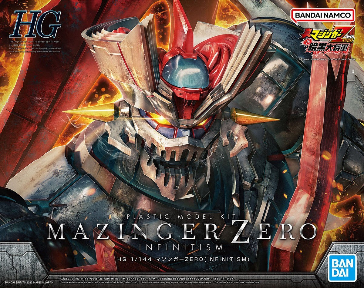 Mazinger Zero Infinitism plastic model kit