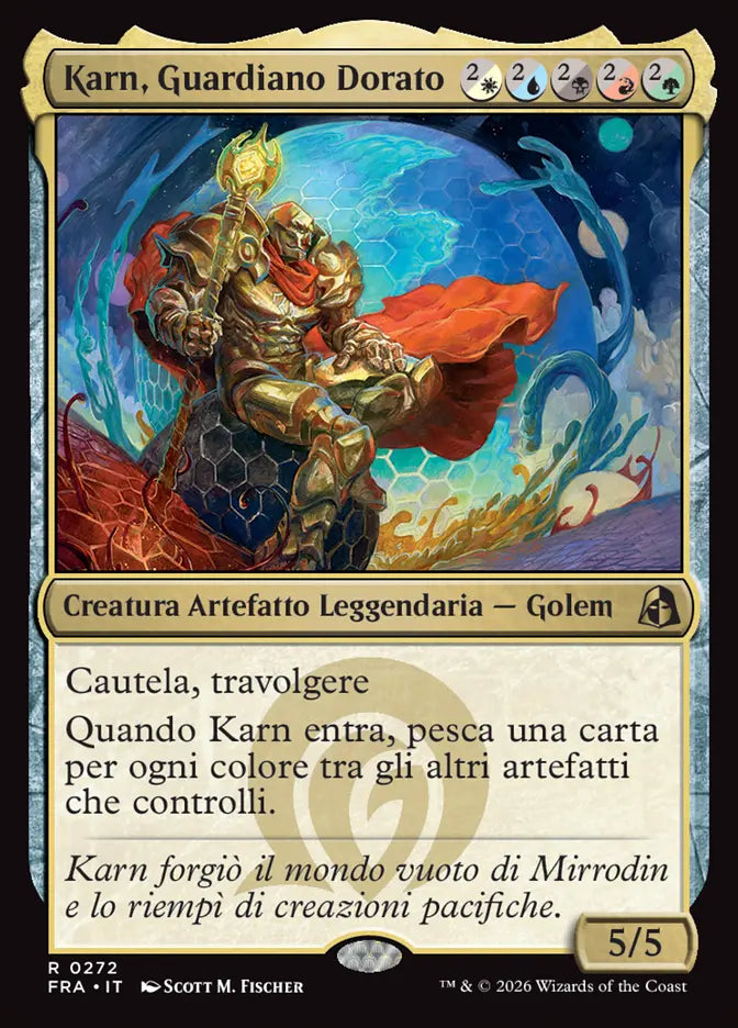 Frattura della Realtà 272 Karn, Guardiano Dorato