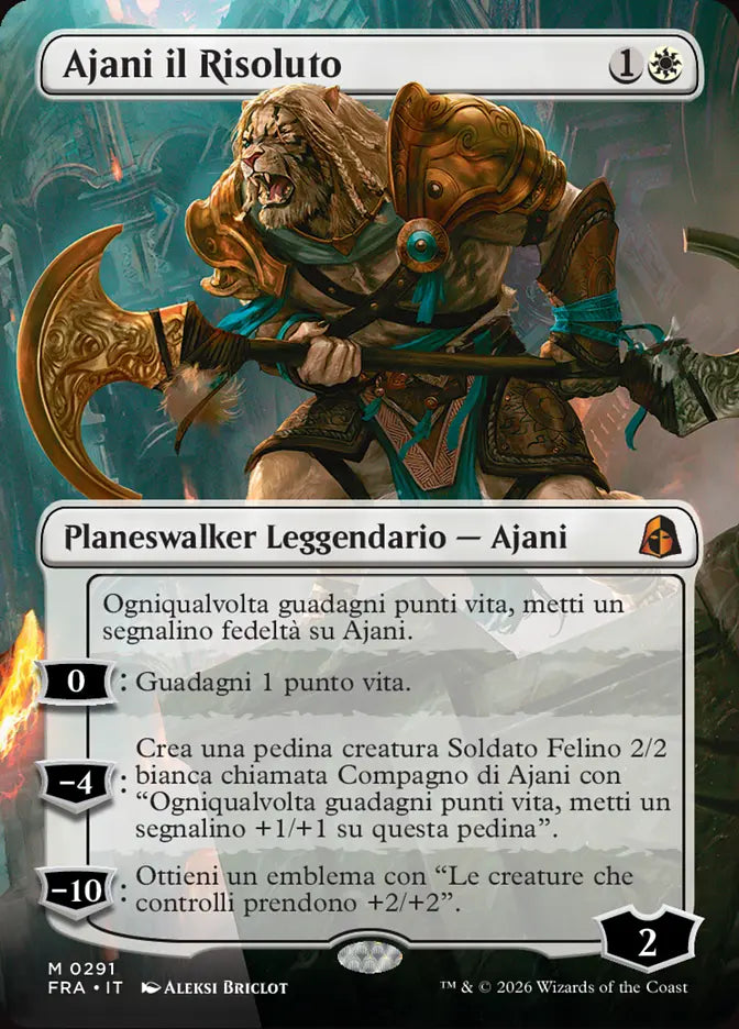 Frattura della Realtà 291 Ajani il Risoluto