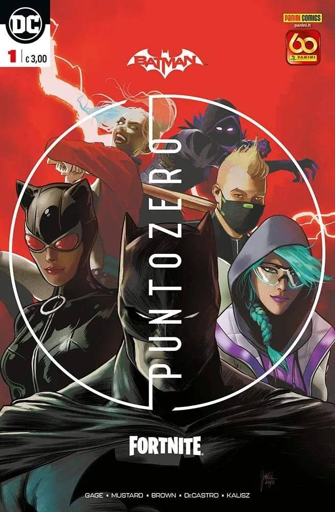 Batman Fortnite Punto Zero 1-6 serie completa panini