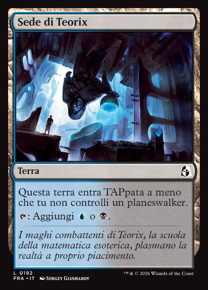 Frattura della Realtà 192 Sede di Teorix