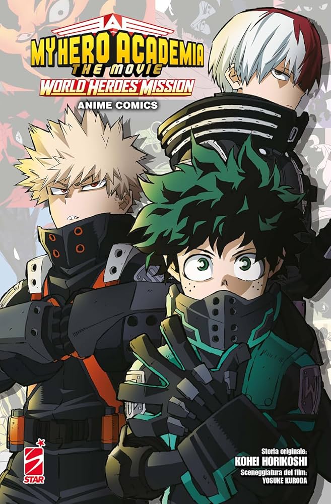 MY HERO ACADEMIA THE MOVIE WORLD HEROES MISSION ANIME COMICS