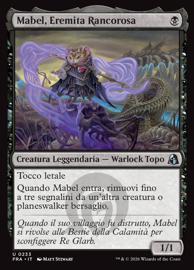 Frattura della Realtà 233 Mabel, Eremita Rancorosa