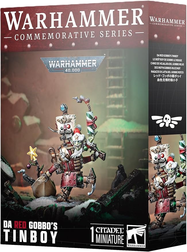 Warhammer 40000 Da Red Gobbo's: Tin Boy commemorative series