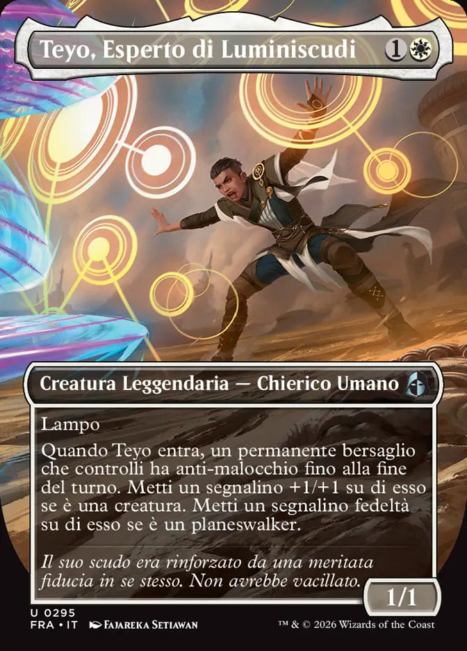 Frattura della Realtà 295 Teyo, Esperto di Luminiscudi