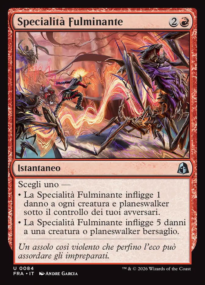 Frattura della Realtà 84 Specialità Fulminante