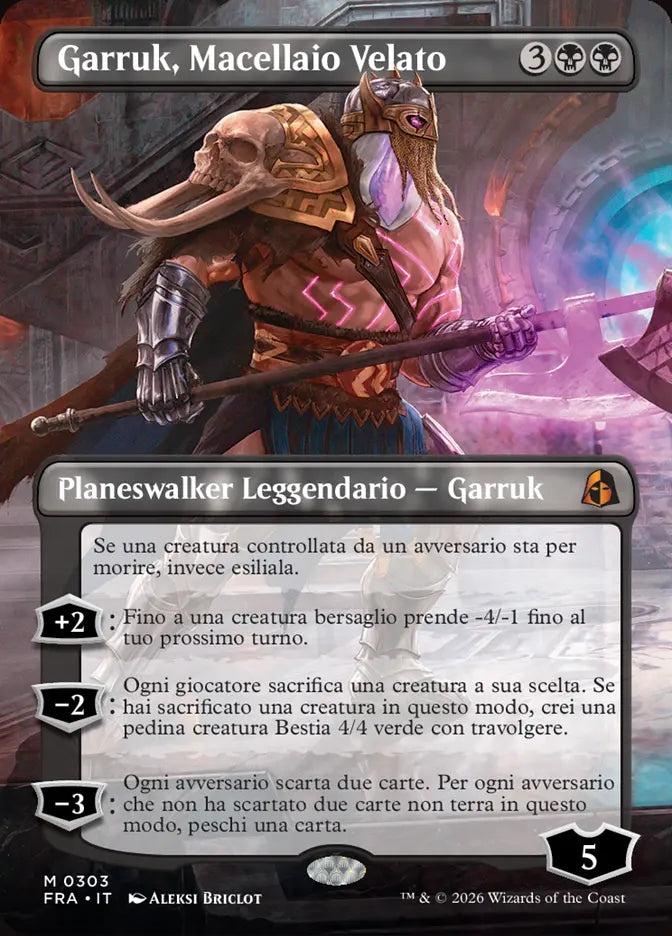 Frattura della Realtà 303 Garruk, Macellaio Velato