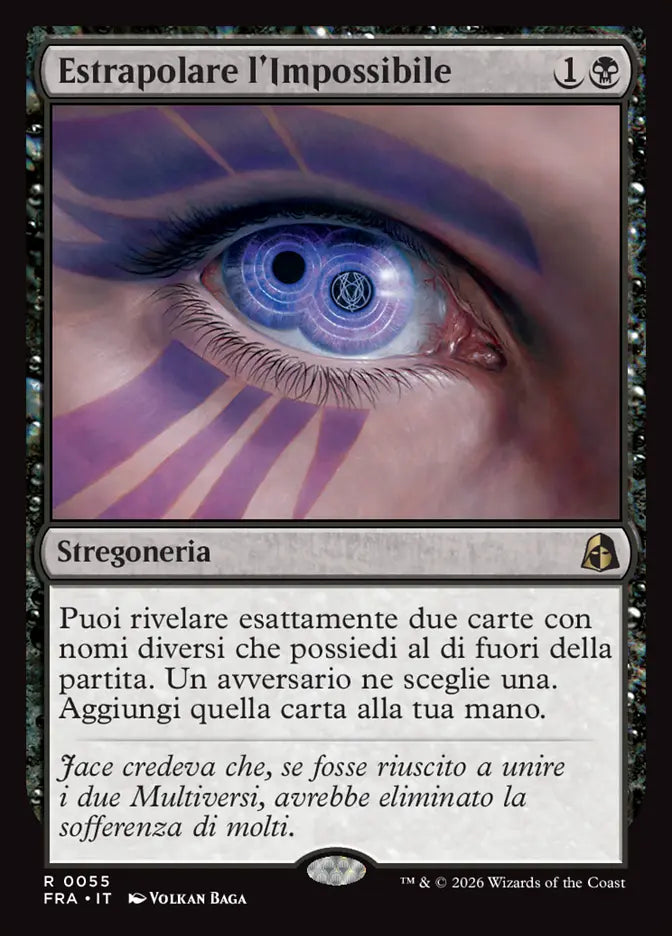 Frattura della Realtà 55 Estrapolare l'Impossibile