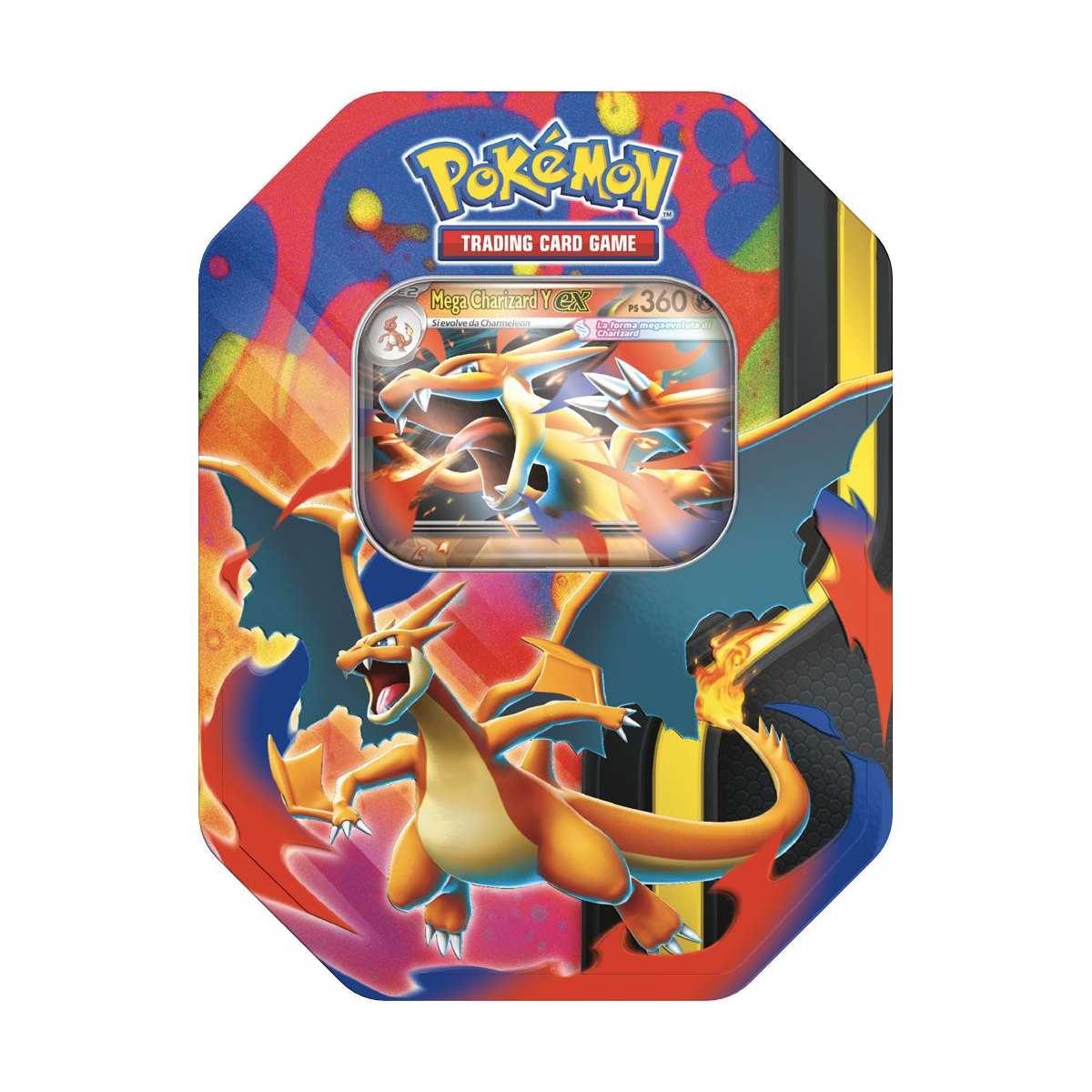 Pokemon Tin da Collezione Mega Charizard-EX – Italiano