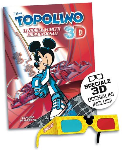 TOPOLINO 3588 + OCCHIALINI 3D