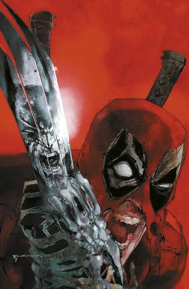 BATMAN/DEADPOOL VARIANT DI BILL SIENKIEWICZ