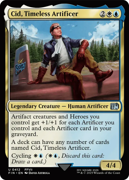 Final Fantasy  extra 412 Cid, Artefice Senza Tempo