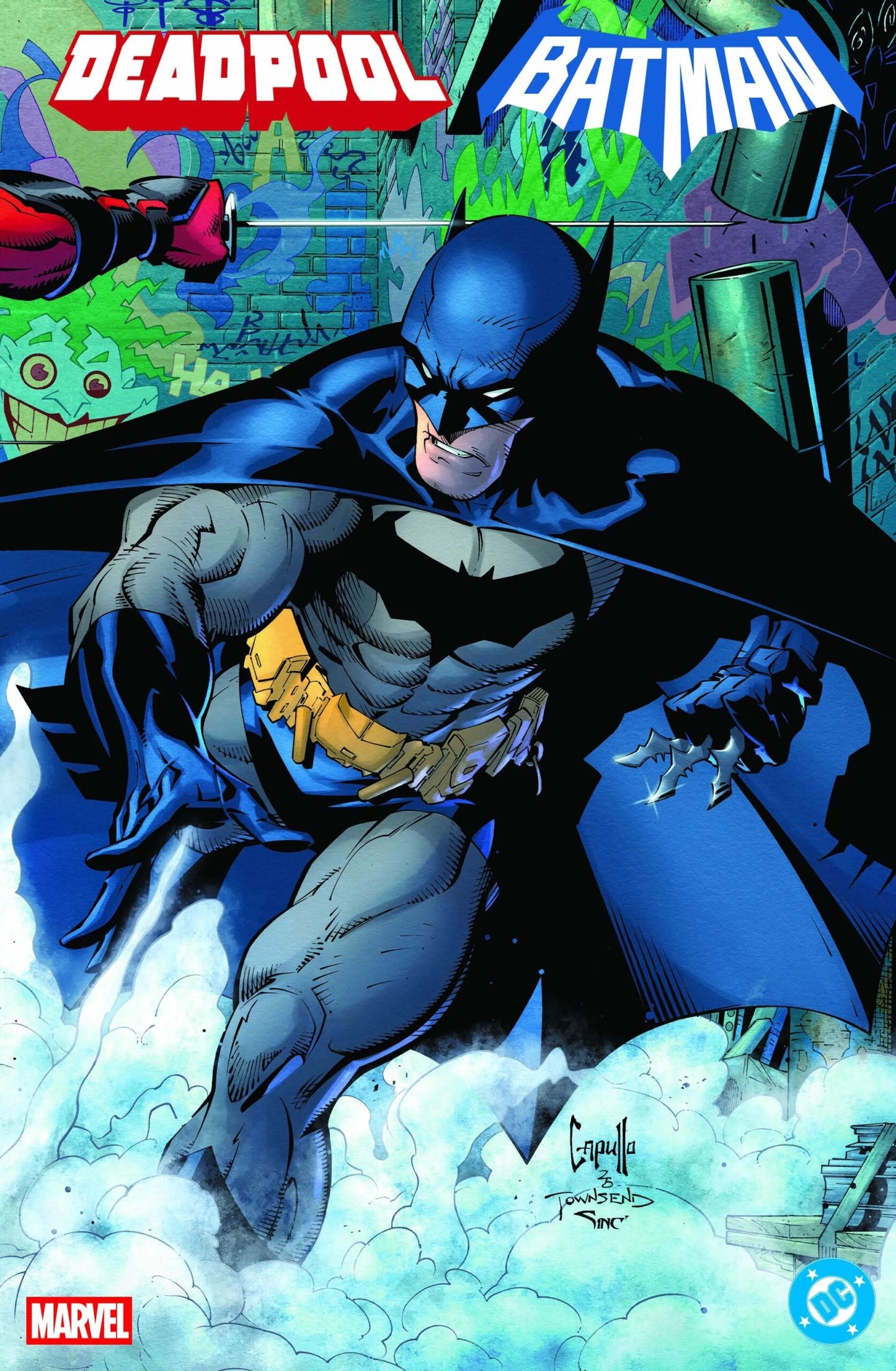 DEADPOOL/BATMAN VARIANT DI GREG CAPULLO