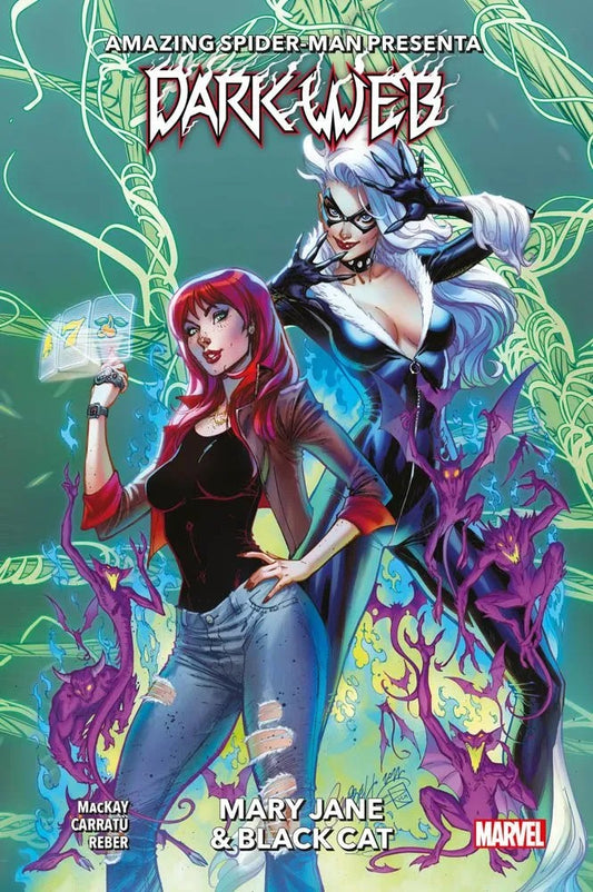 Amazing Spider-man presenta Dark Web Mary Jane & Black Cat