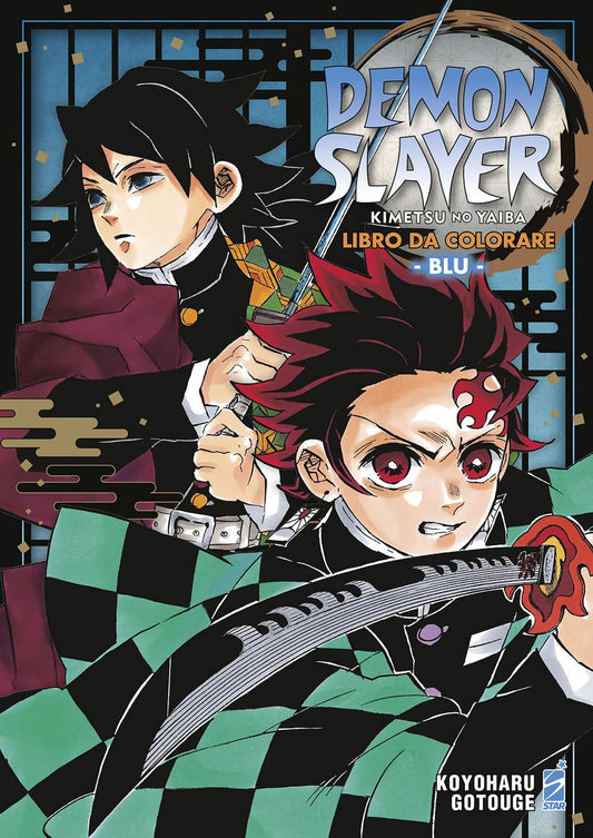 DEMON SLAYER KIMETSU NO YAIBA LIBRO DA COLORARE rosso 2