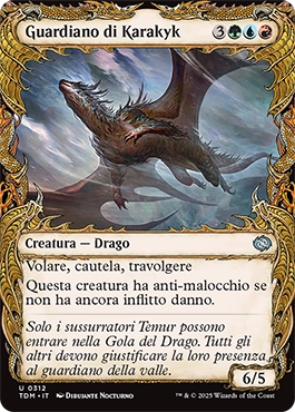Tarkir la Dracotempesta 312 Guardiano di Karakyk extra