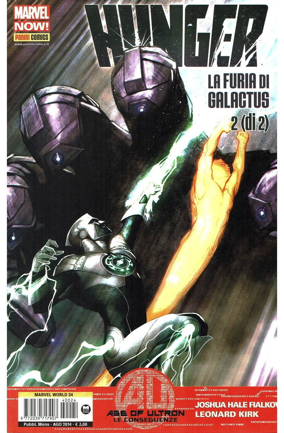 HUNGER la furia di galactus 1-2 serie completa panini