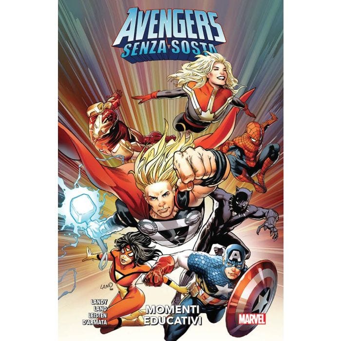 AVENGERS SENZA SOSTA momenti educativi