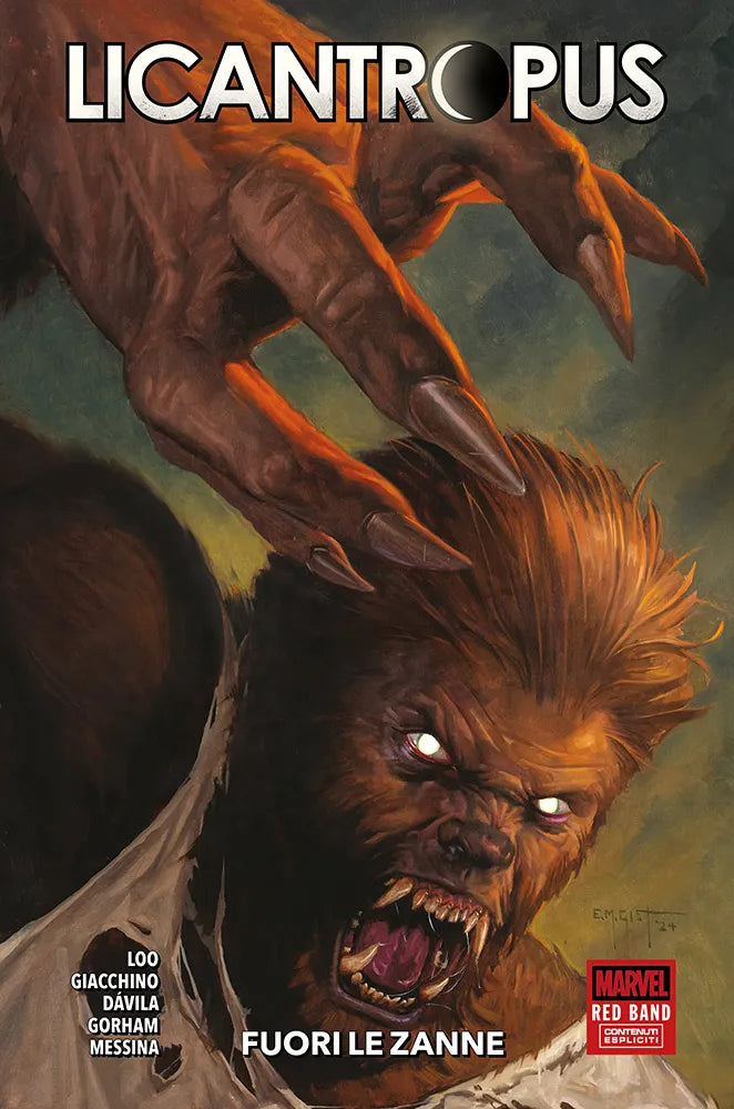 LICANTROPUS RED BAND FUORI LE ZANNE