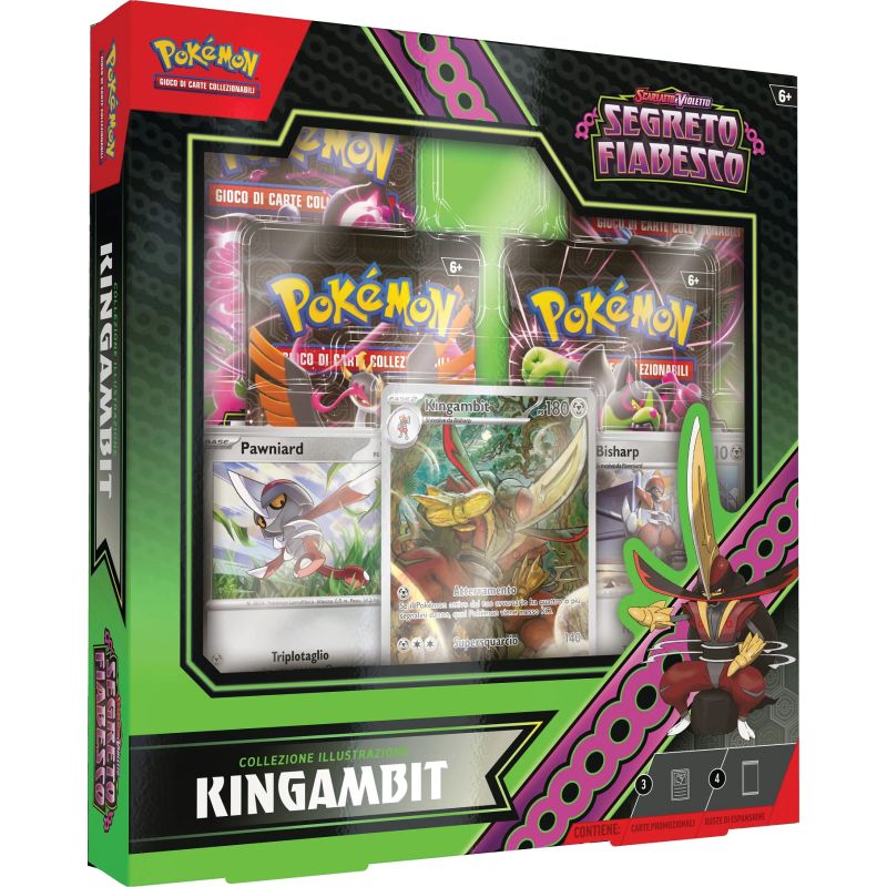 POKEMON COLLEZIONE KINGAMBIT SEGRETO FIABESCO ITALIANO