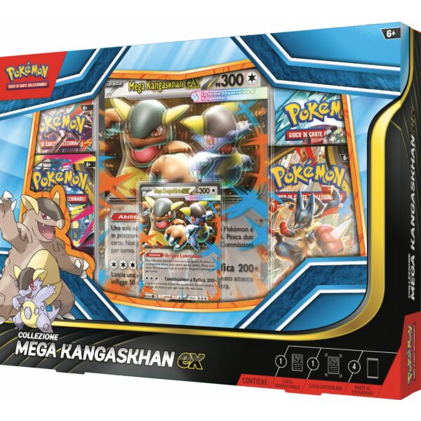 Pokemon collezione MEGA KANGASKHAN EX italiano