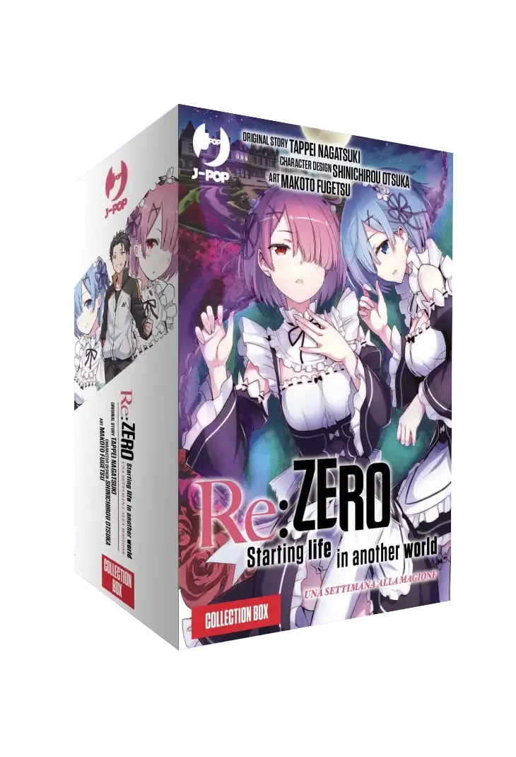 RE:Zero stagione I il manga Un giorno nella Capitale Box 1-2