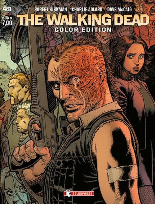 THE WALKING DEAD EDICOLA COLOR EDITION 49