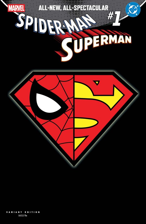 SPIDER-MAN/SUPERMAN VARIANT LOGO