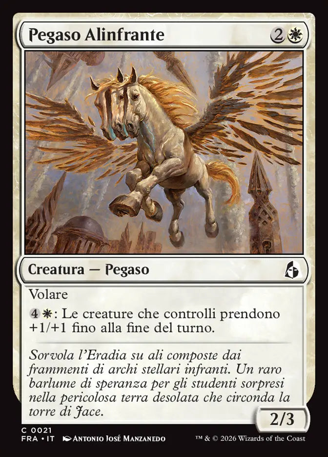 Frattura della Realtà 21 Pegaso Alinfrante