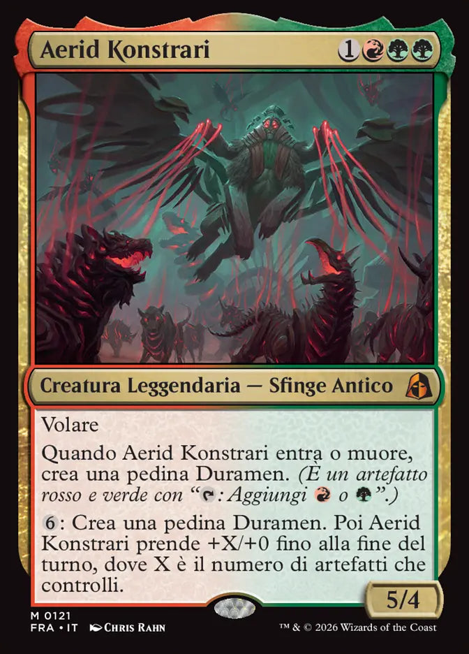 Frattura della Realtà 121 Aerid Konstrari