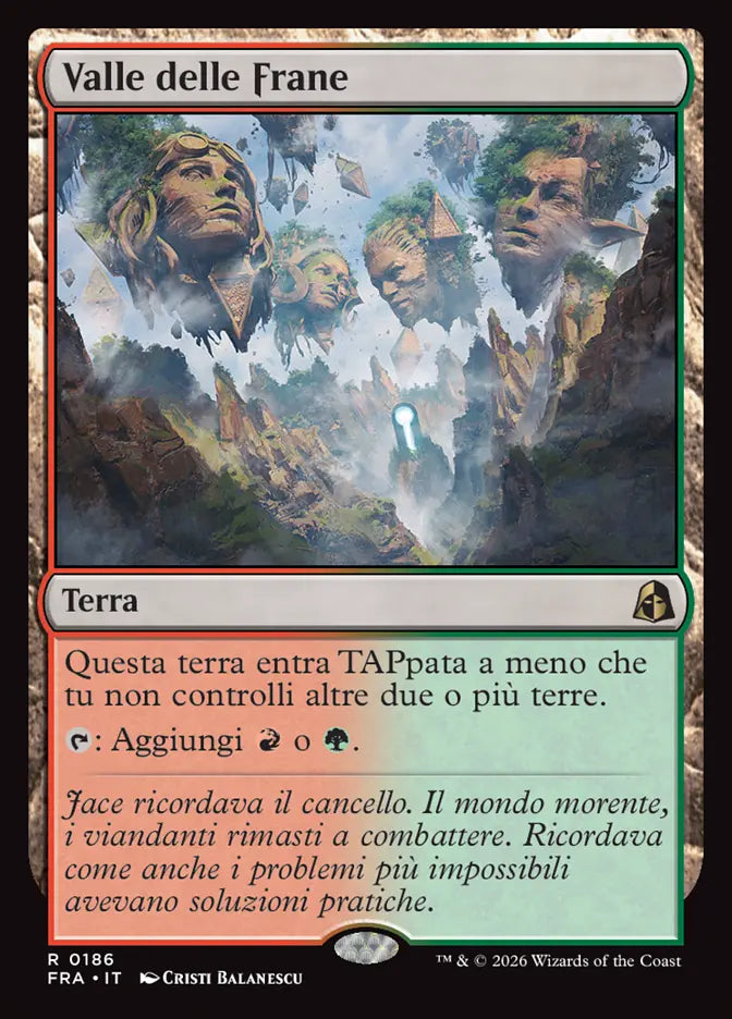 Frattura della Realtà 186 Valle delle Frane