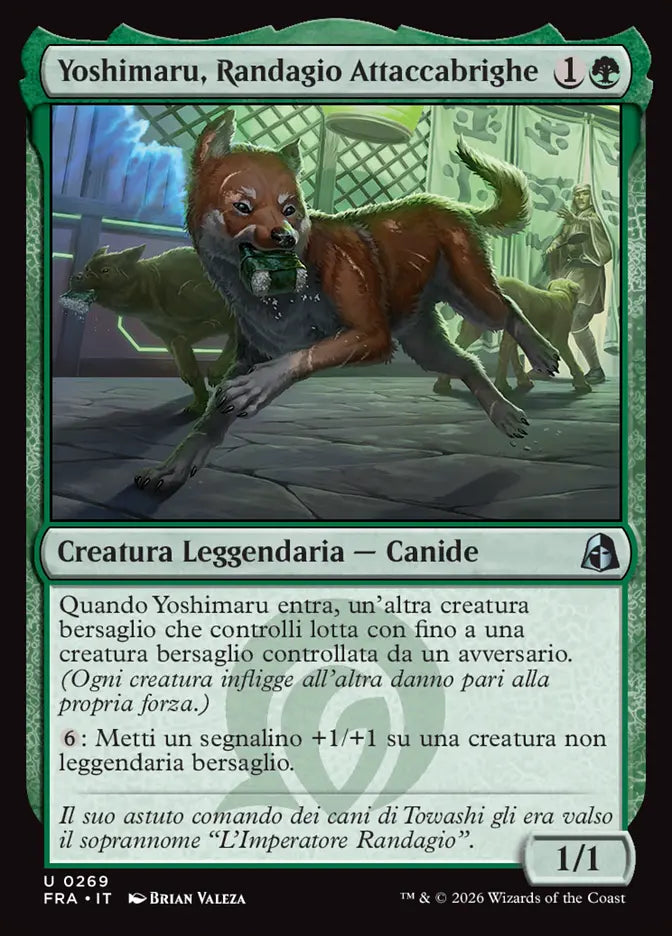 Frattura della Realtà 269 Yoshimaru, Randagio Attaccabrighe