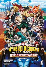 MY HERO ACADEMIA THE MOVIE WORLD HEROES MISSION ROMANZO