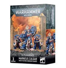 Marneus Calgar con guardia d'onore Victrix
